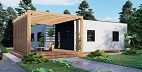 Ökologisches Bauen mit einzigartigem Design und nachhaltiger Bauweise.